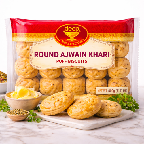 Deep  Round Ajwain Khari 400 gms
