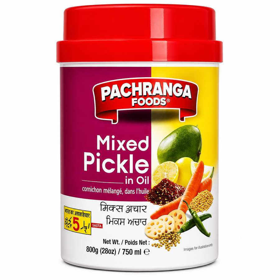Pachranga Foods Mixed Vegetable Pickle  800gm