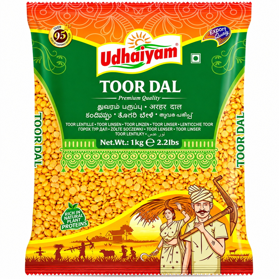 Udhaiyam Toor Dal 1kg