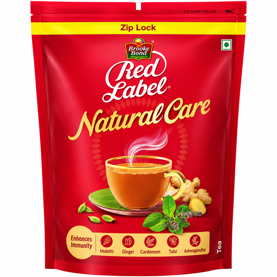 Brooke Bond Red Label Natural Care Tea 1kg – Refreshing Indian Tea