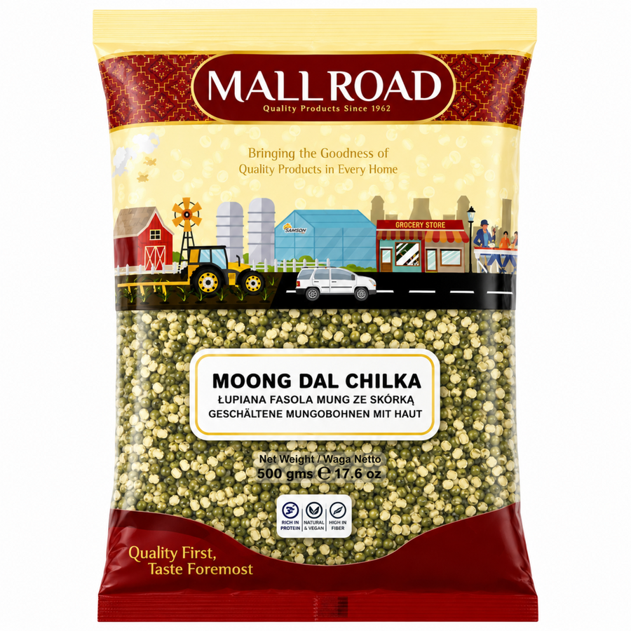 Mall Road Moong Dal Chilka 500gm