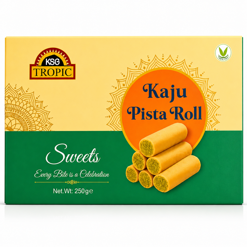 KRG Kaju Pista Roll 250gm