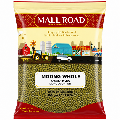 Mall Road Moong Whole 500g