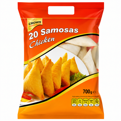 Crown Frozen Chicken Samosa  700g