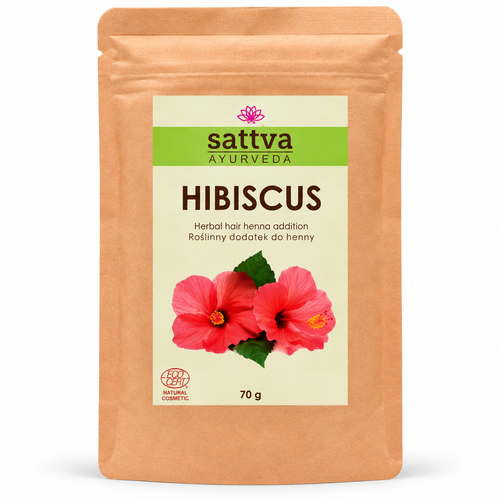 Sattva Herbal Hibiscus Powder 70g – Natural Hair & Skin Care
