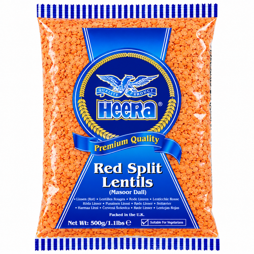 Heera Red Lentils 500g