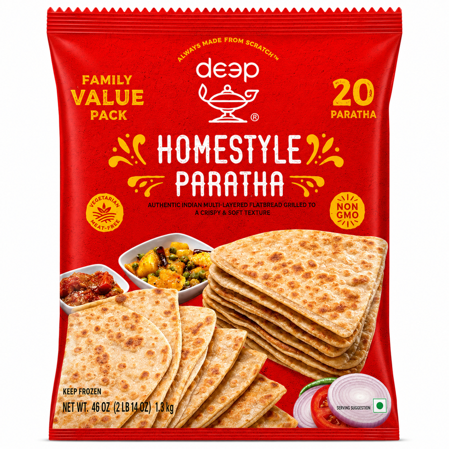 Deep Home Style  Paratha Family Pack 1300 gms