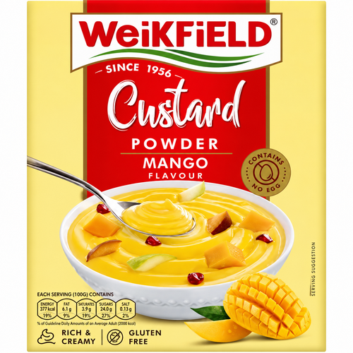 Weikfield Mango Custard Powder 75g