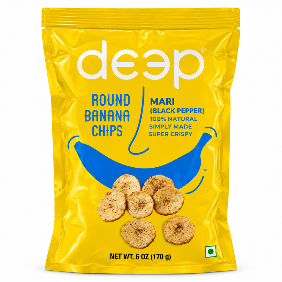 Deep Black Pepper Plantain Chips 170g