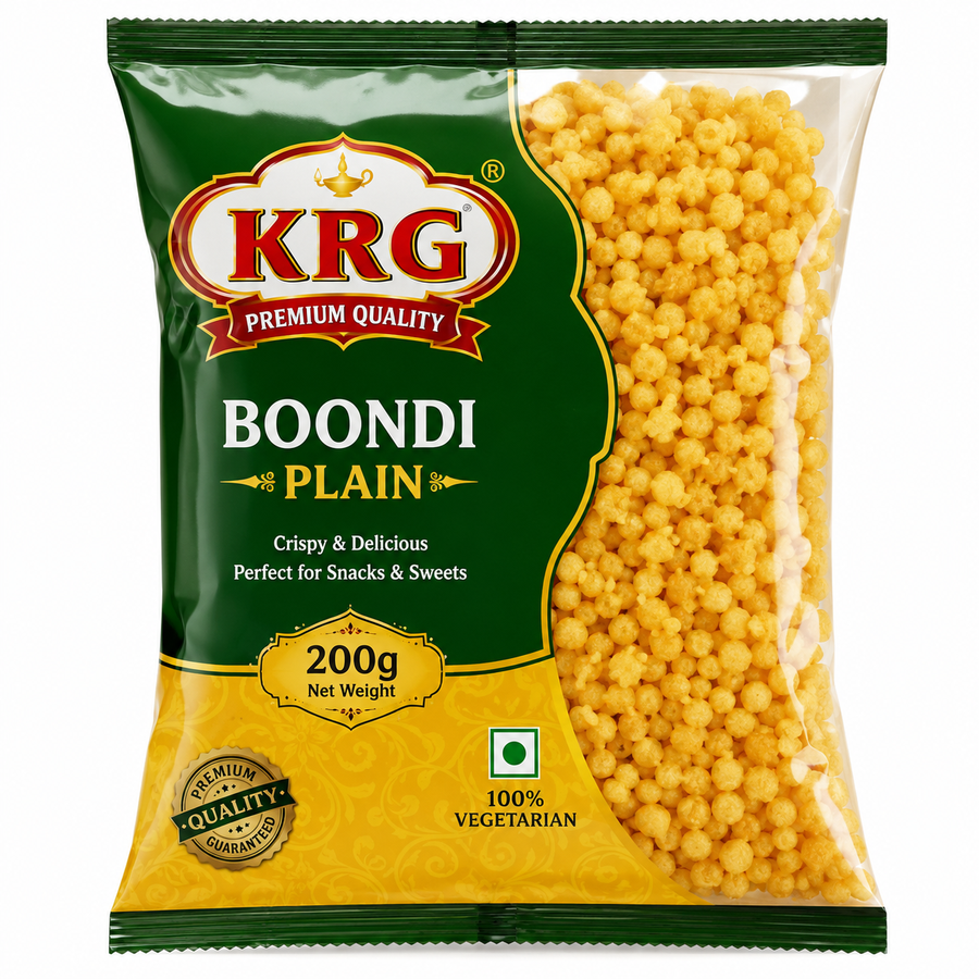 KRG Boondi Plain 200gm