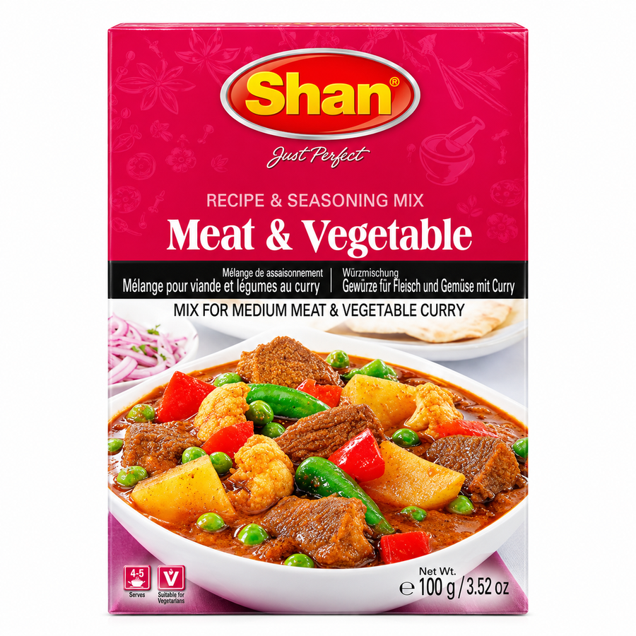 Shan Meat Vegetable Curry Mix 100gm
