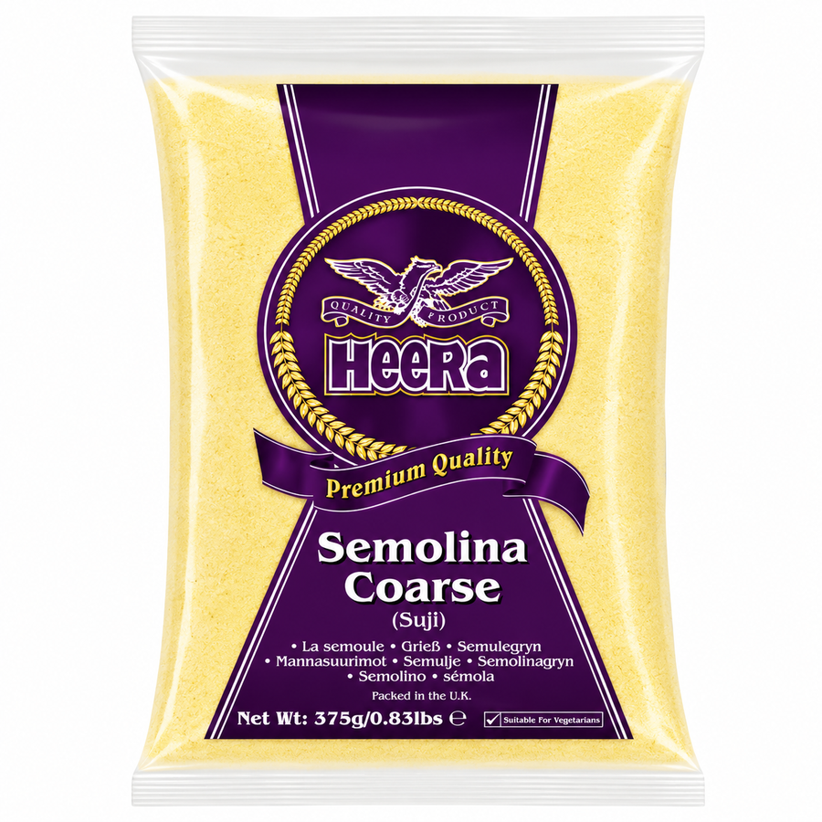 Heera Coarse Semolina (Moti Suji / Rava) 375g