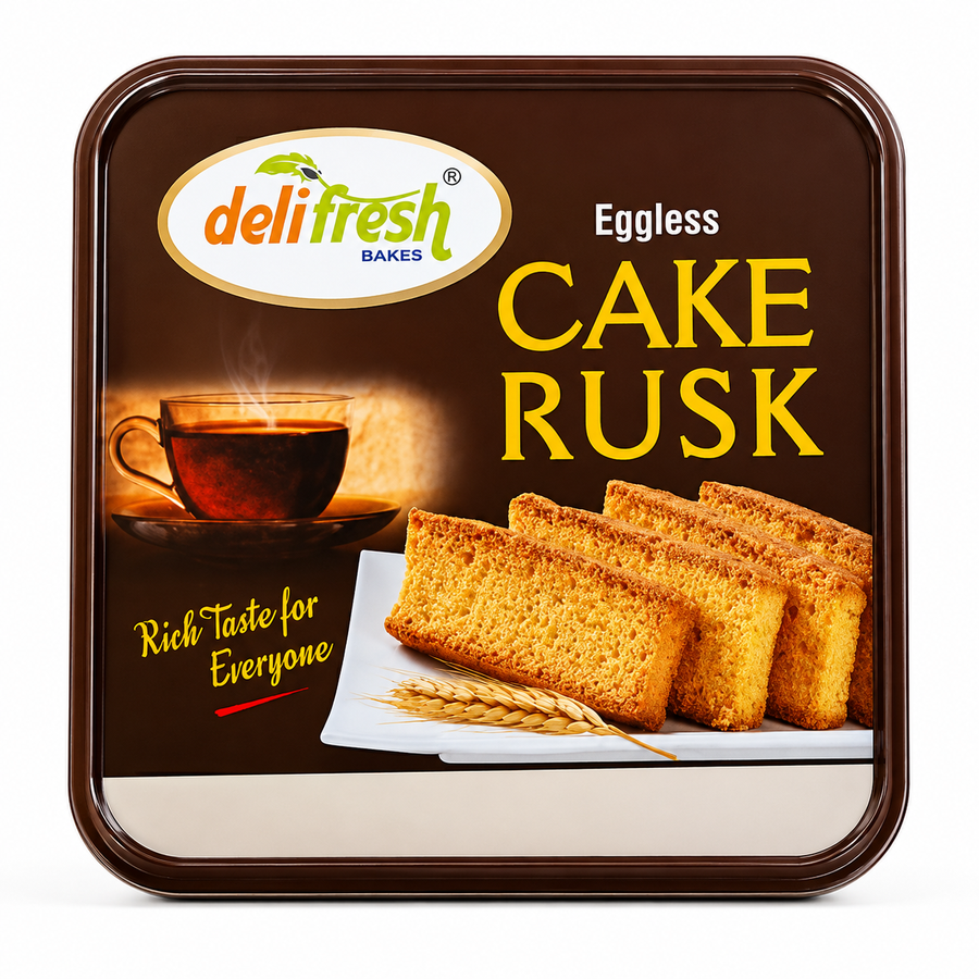 Delifresh Eggless Cake Rusk 400g