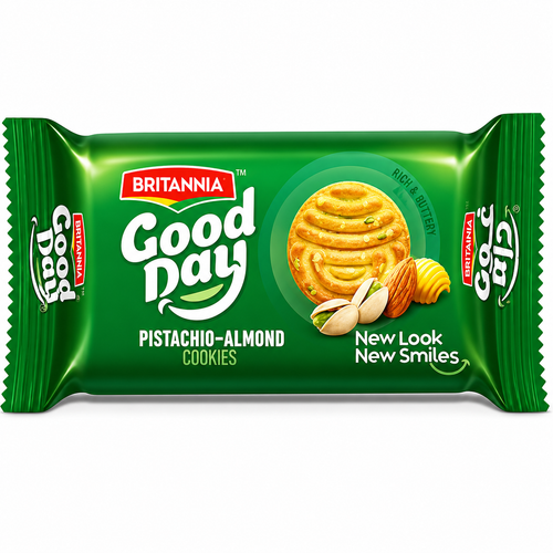 Britannia Good Day Pistachio Almond Cookies 75g