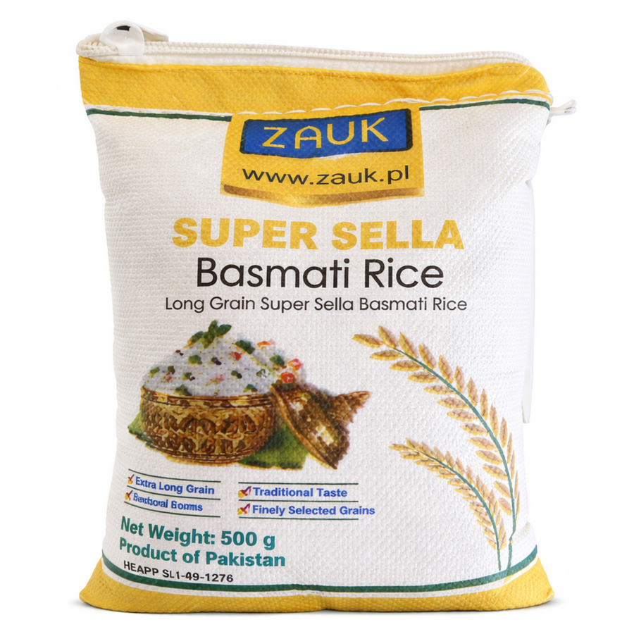 Zauk Super Sella Basmati Rice – 500g